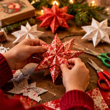 Kerstfoto bij Kerstwoordzoeker: zoek tien kerstwoorden